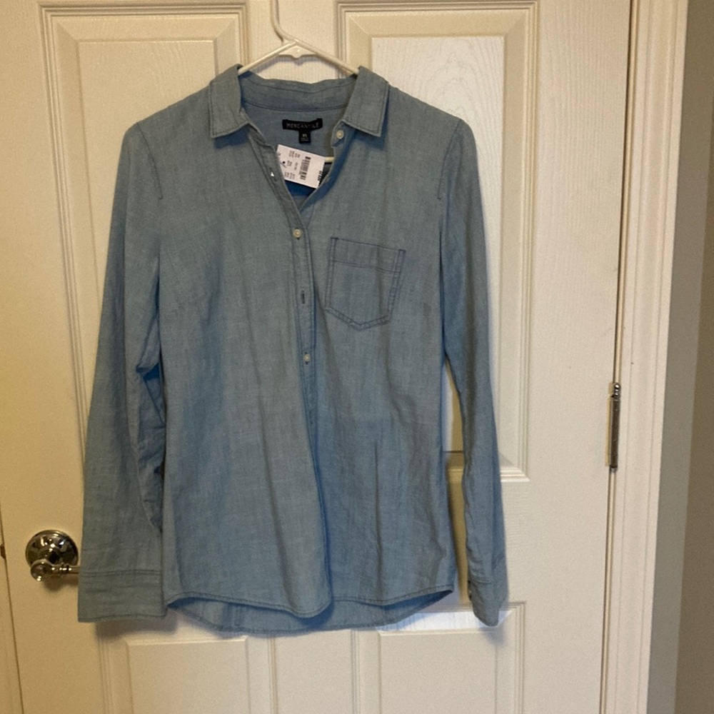 J. Crew Chambray Shirt New